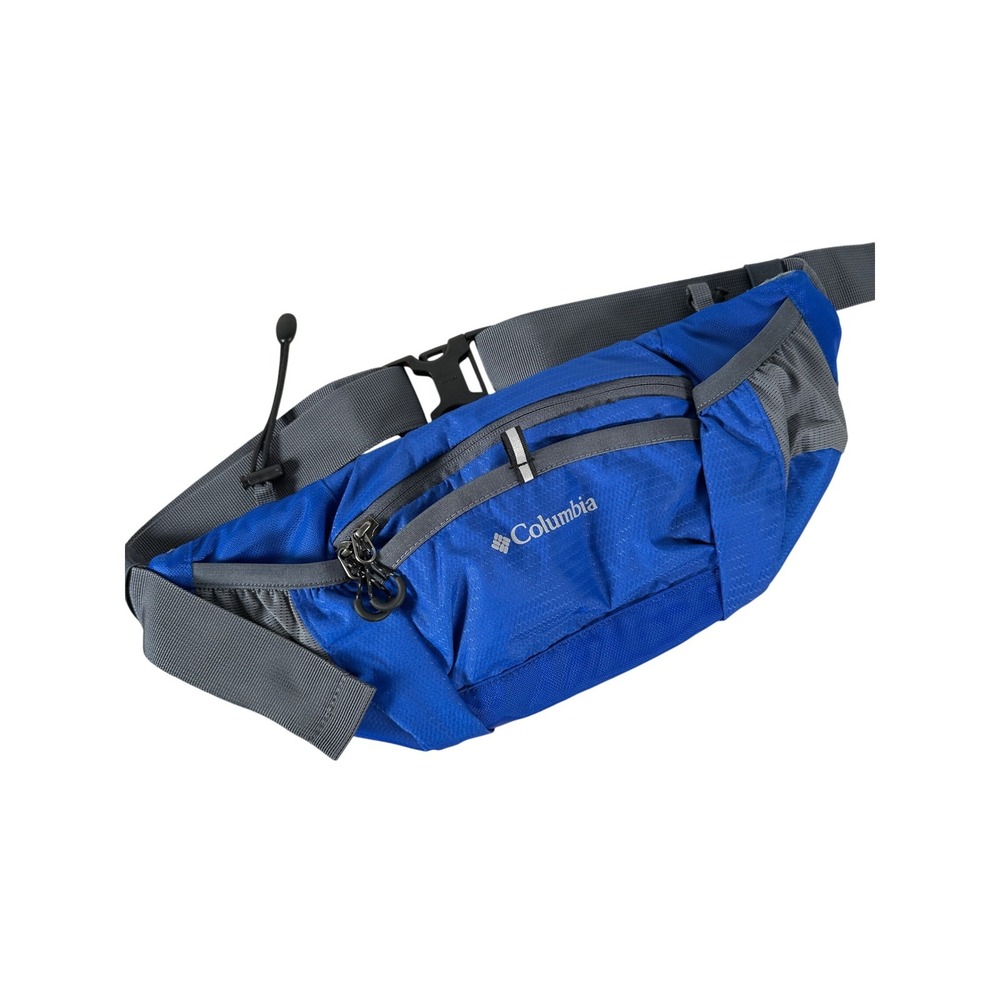 Columbia Blue Extra Large Hip Pack Outdoors Trail Ripstop Waist Bag OS Gorpcore